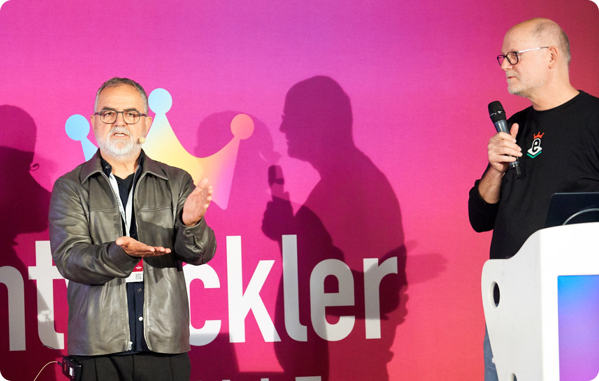 Masoud Kamali auf dem entwickler Summit 2025